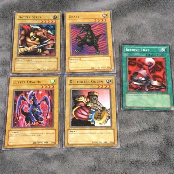 Konami | Accessories | Vintage Rare 996 Konami Yugioh Cards | Poshmark